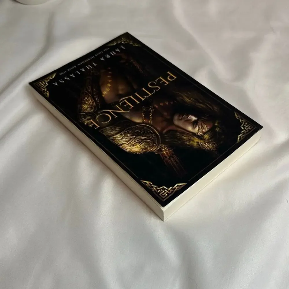 Pestilence Laura Thalassa OOP Original Indie Model Cover Paperback Four Horsemen